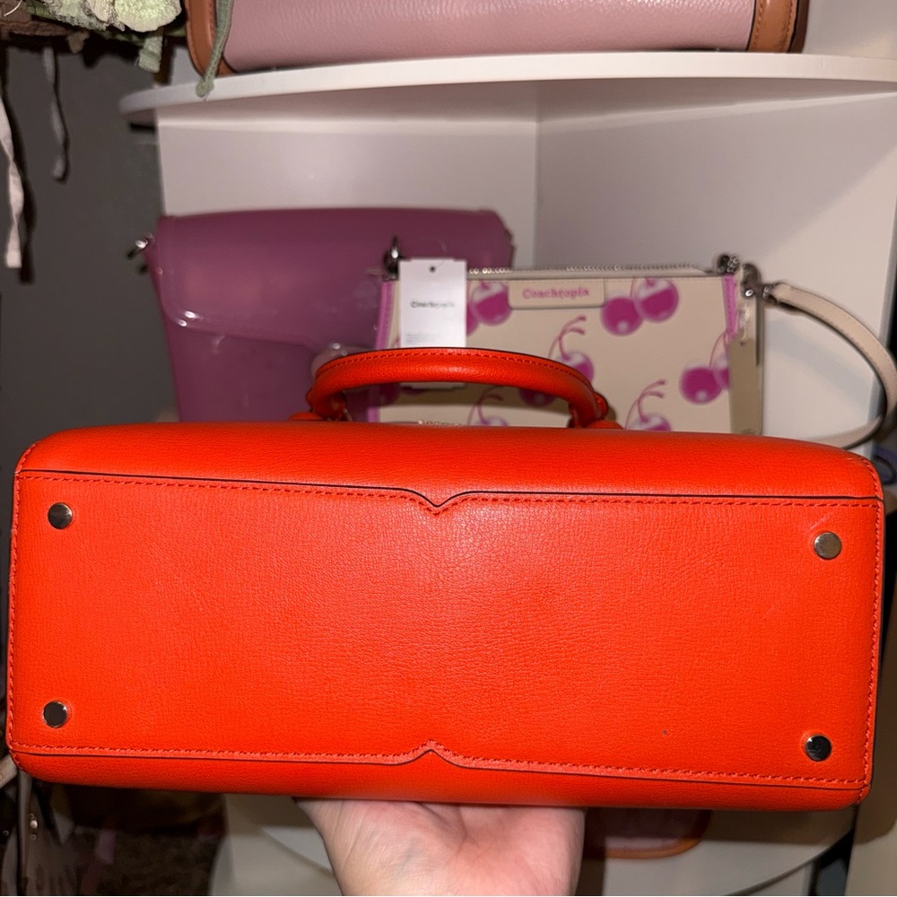 Kate Spade Vibrant Orange Satchel - Picture 6 of 6